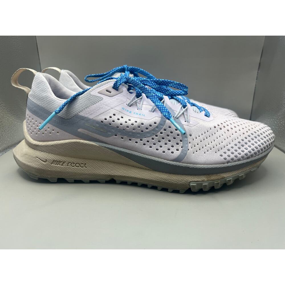 Nike React Pegasus Trail 4 Pearl Pink Running Sneakers Shoes Unisex Size 9.5W 8M